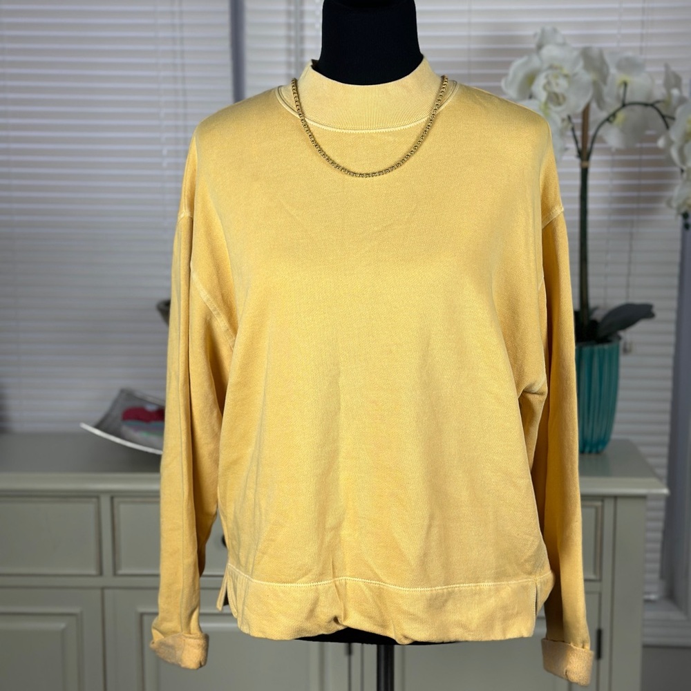Yellow Crewneck Sweatshirt